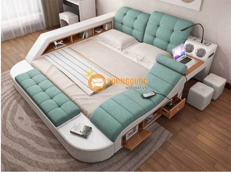 Giường ngủ gỗ đa năng hiện đại YFC R98B-3